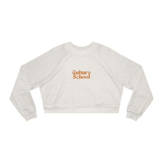 Cropped Raglan Sweatshirt