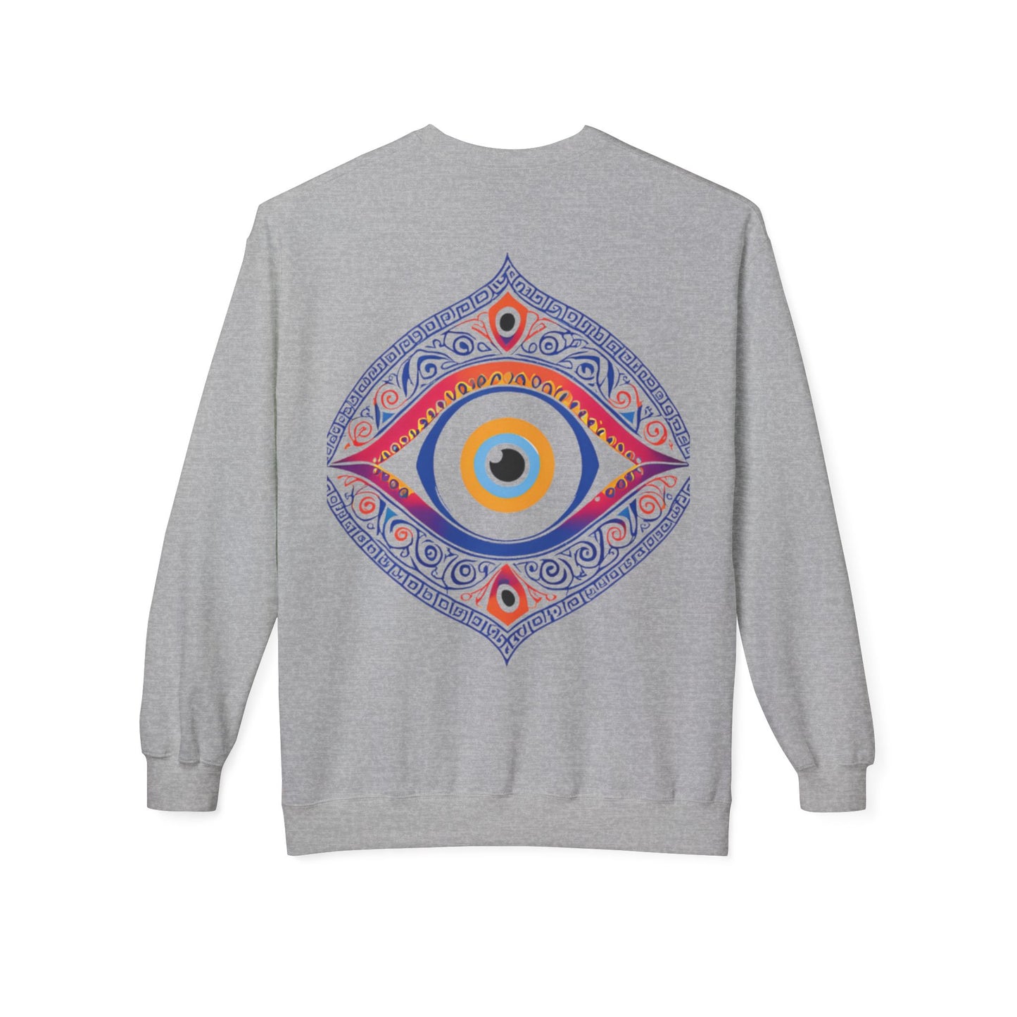 Fear No Evil Eye FleeceSweatshirt