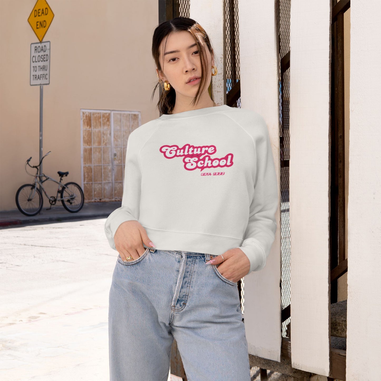 CultureSchool Cropped Sweatshirt