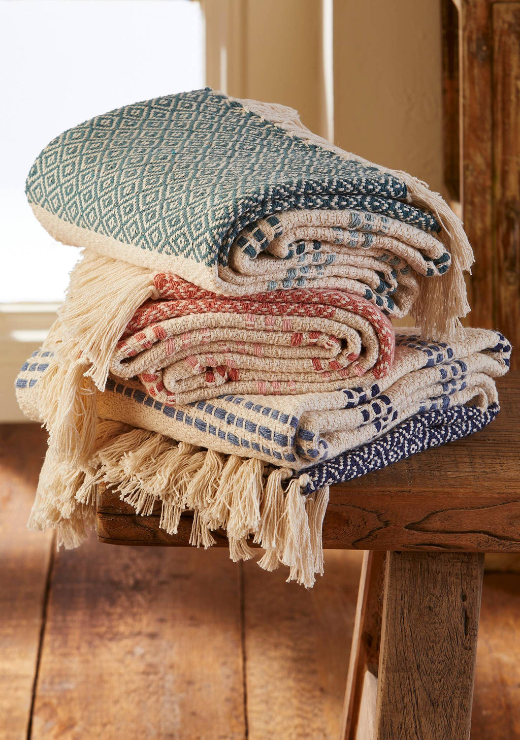 Taara Recycled Cotton Throw