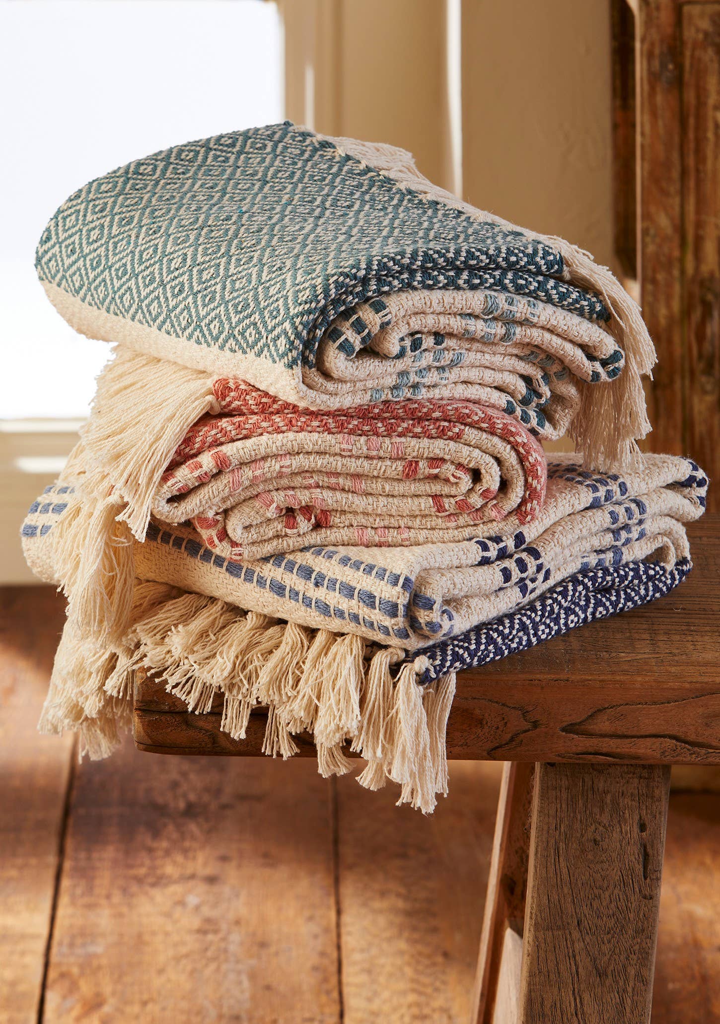 Taara Recycled Cotton Throw