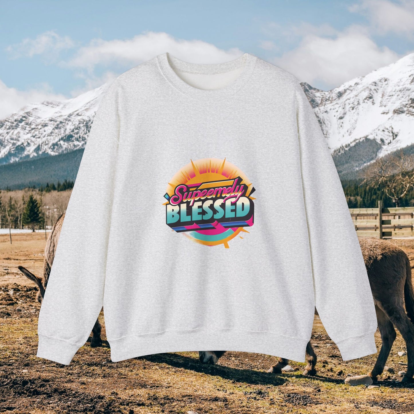 Supremely Blessed Crewneck Sweatshirt