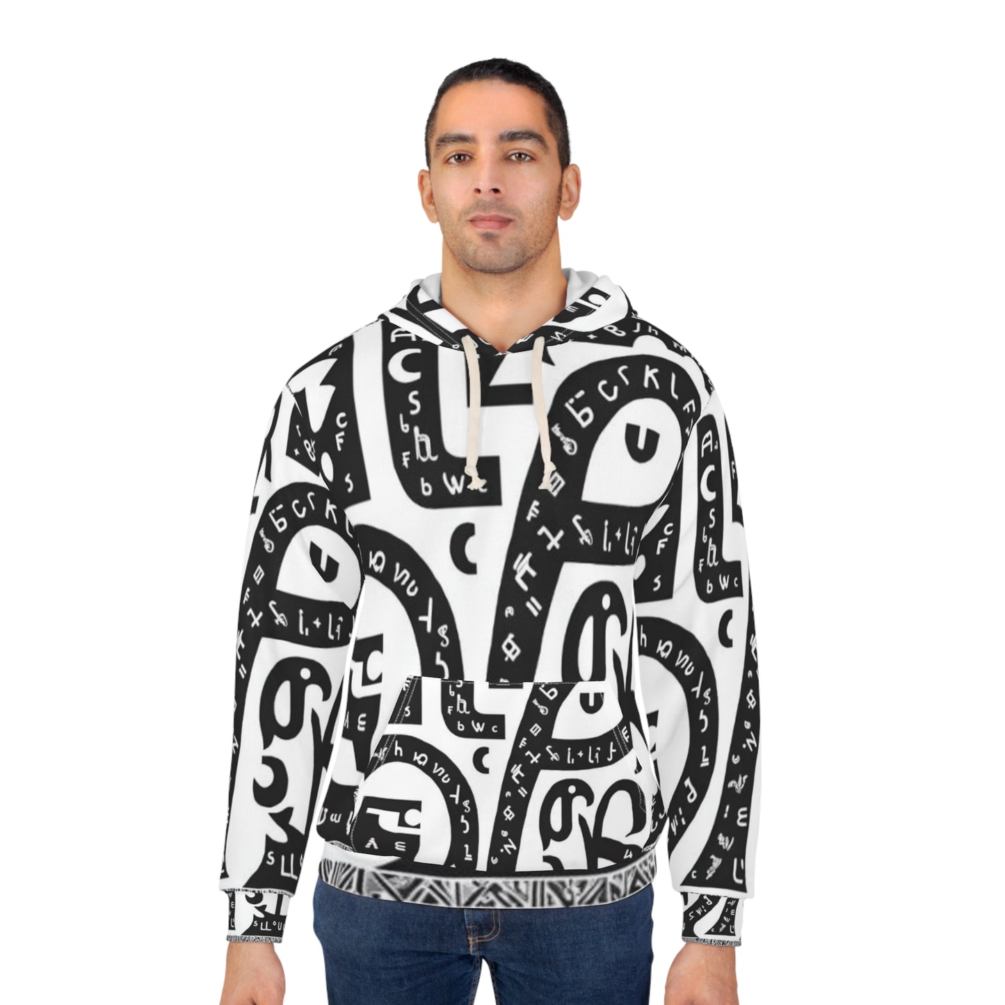 Swahili Abstract Hoodie