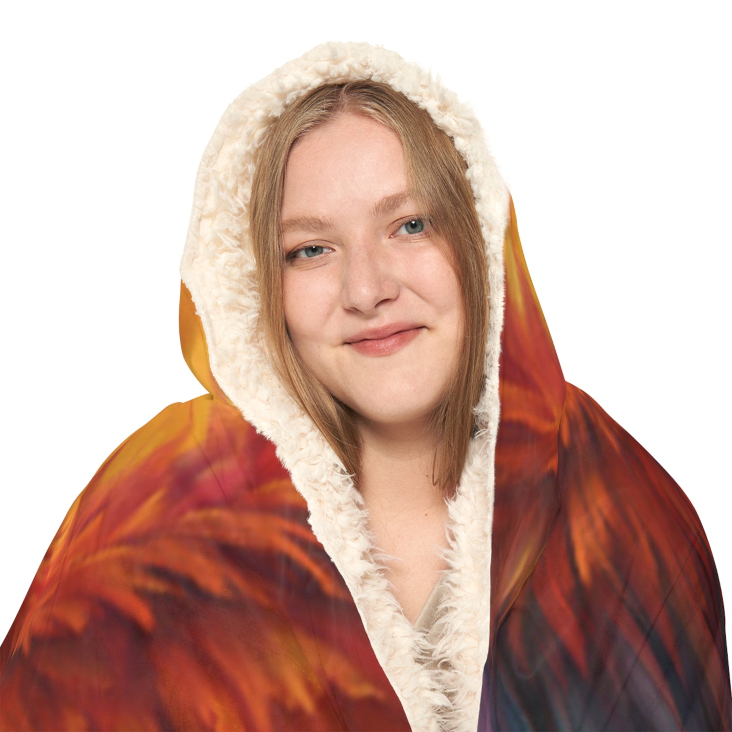 Phoenix Hooded Sherpa Blanket