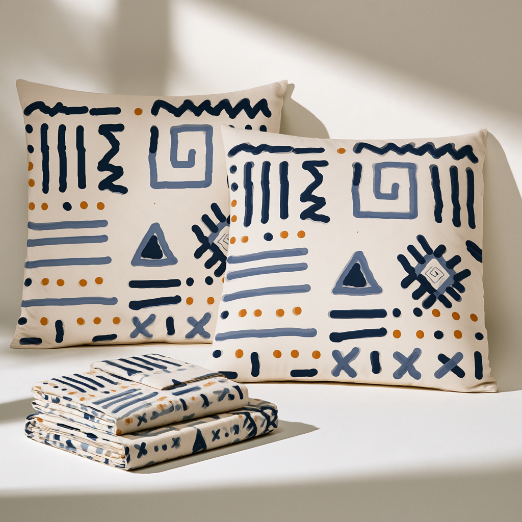 Asante Print Floor Pillow