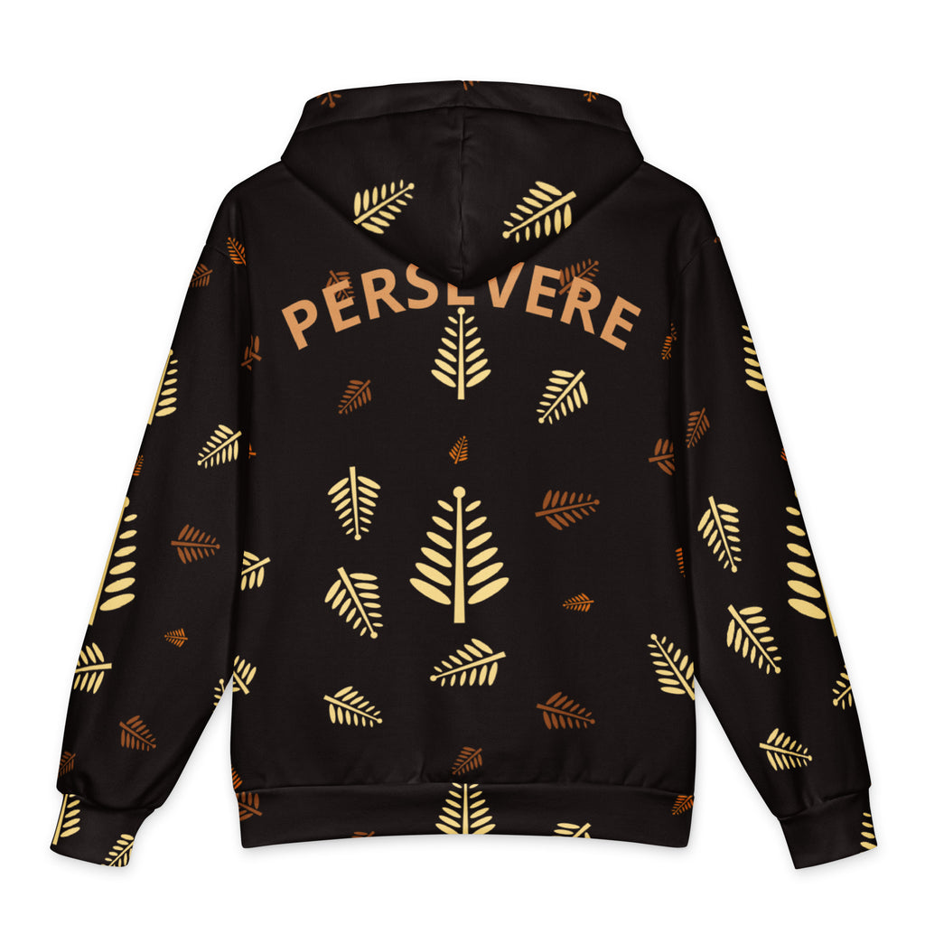 Oversized Cotton Hoodie | Persevere Aye Hoodie
