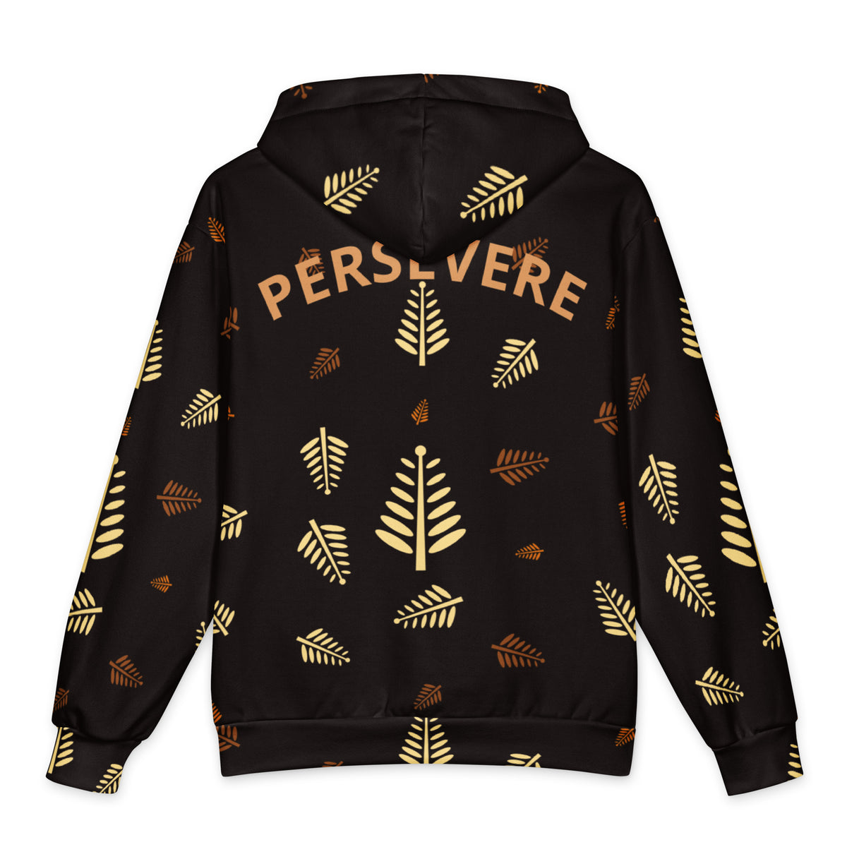 Oversized Cotton Hoodie | Persevere Aye Hoodie