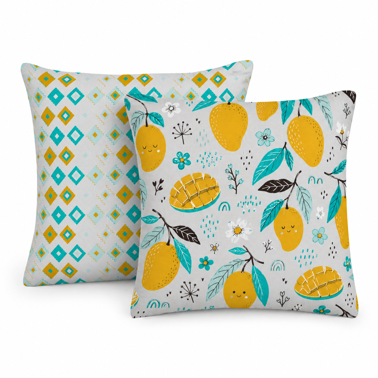 Modern Heritage- Jamaican Mango 2 Pillow Bundle