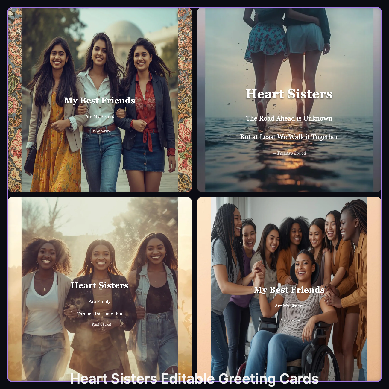 Cultural Inclusivity Card Pack for  Young Women