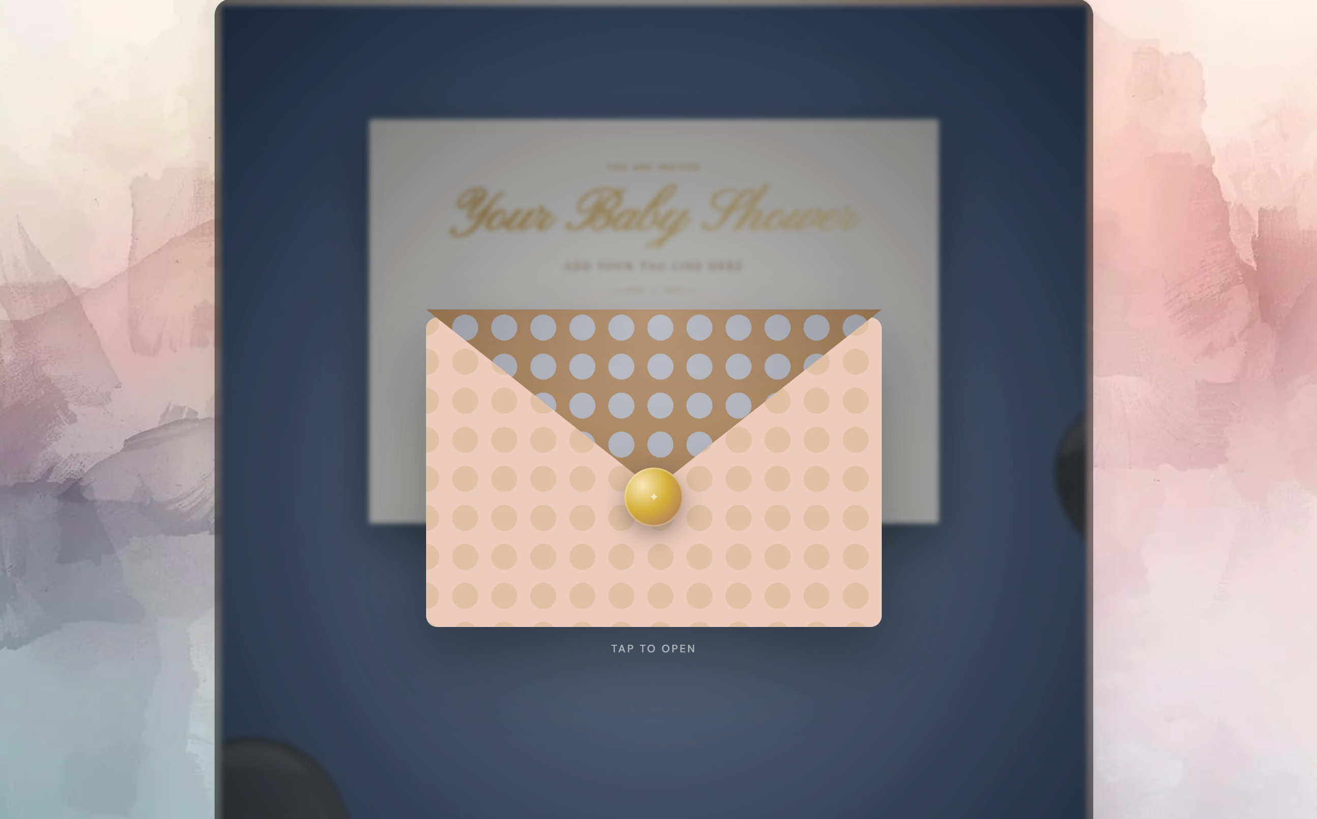 Polka Dot Birthday Party Invitation — Editable Digital & Printable Template