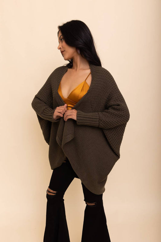 Bestselling Bat Sleeve Knit Cardigan