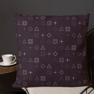 Premium Throw Pillow: Amazonian Acai Night — Tapa
