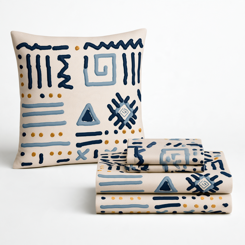 Asante Print Floor Pillow