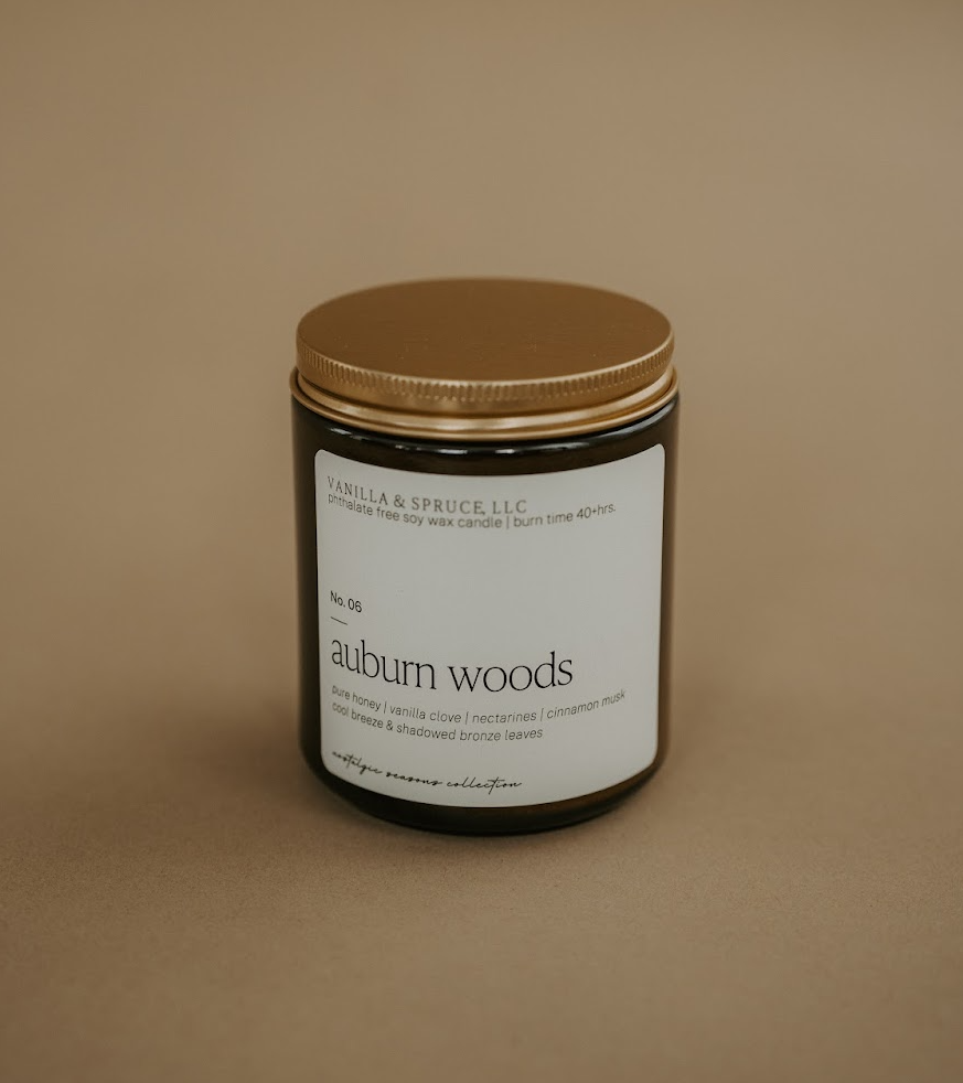 7 oz Candle - Auburn Woods