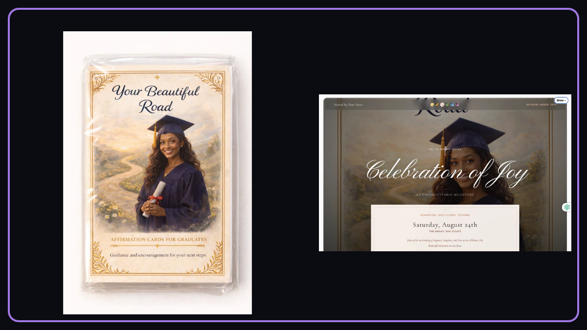 Editable Party Invitation & Event Page Bundle — Any Occasion Celebration Pack