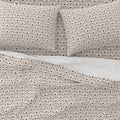Queen Sheet Set With Art Deco Sea Shells | After the Storm
