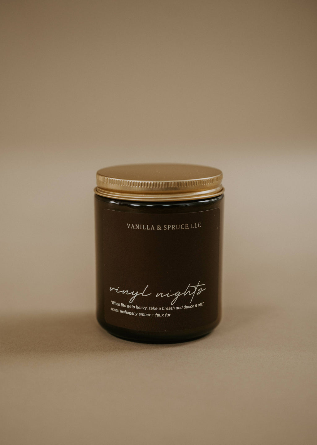 7 oz Candle - Vinyl Nights