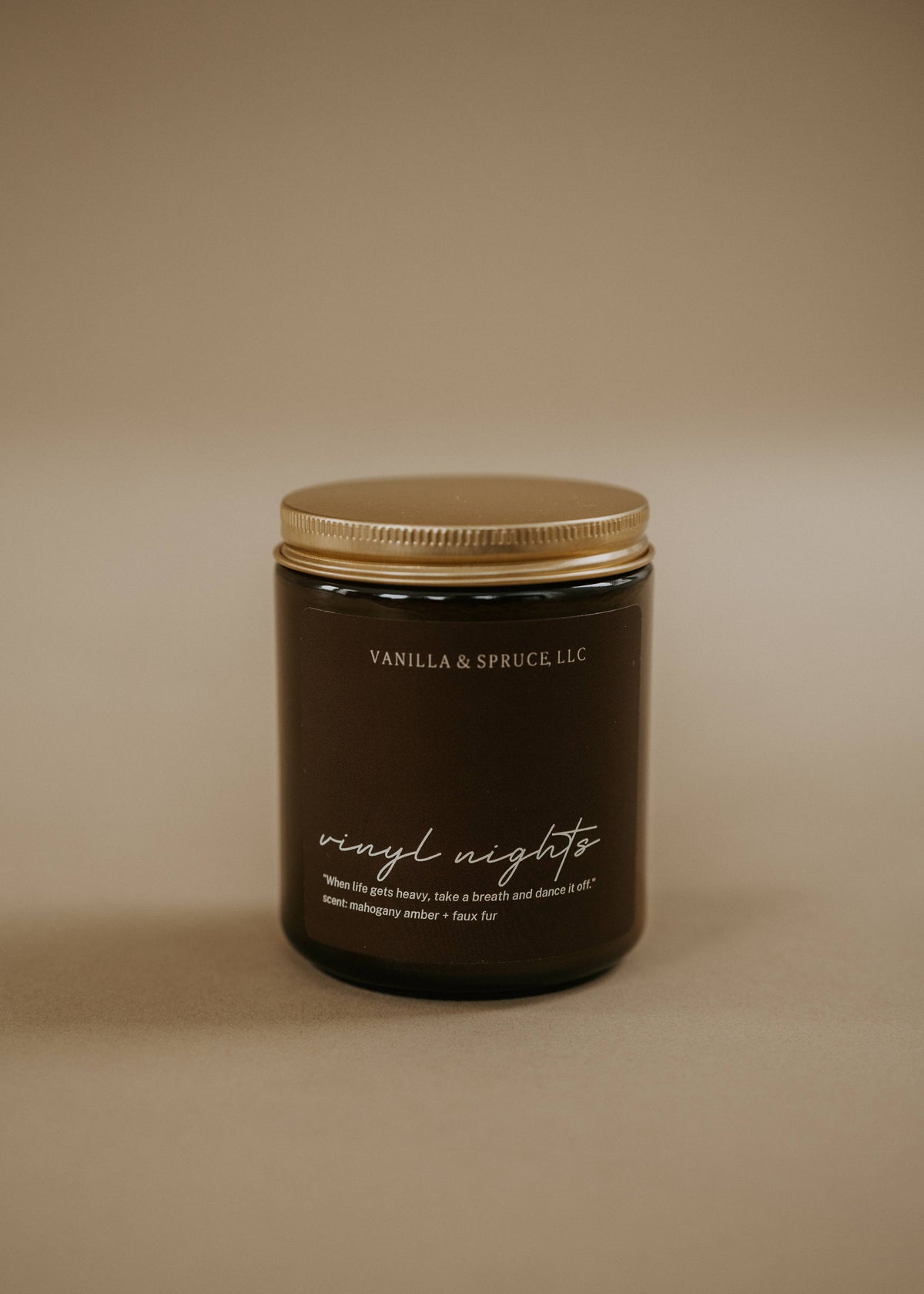 7 oz Candle - Vinyl Nights