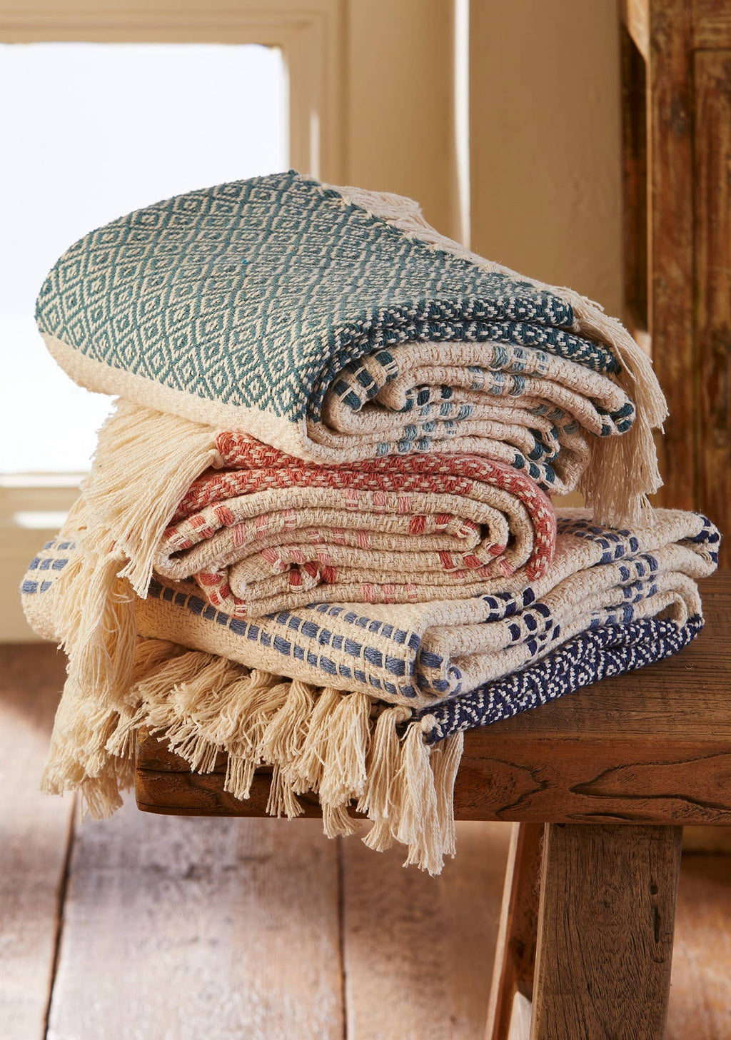 Taara Recycled Cotton Throw
