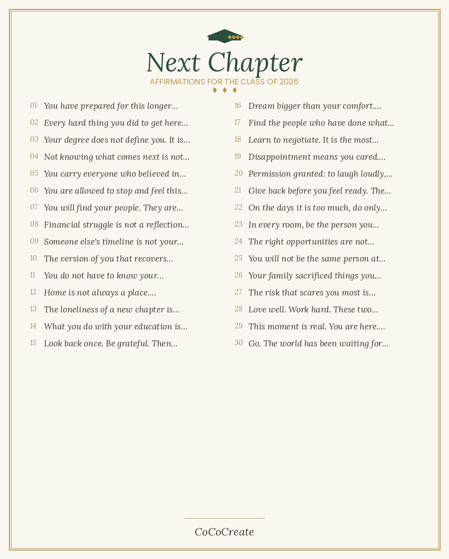 Graduation Party Invitation & Celebration Suite — Class of 2026 Digital Pack