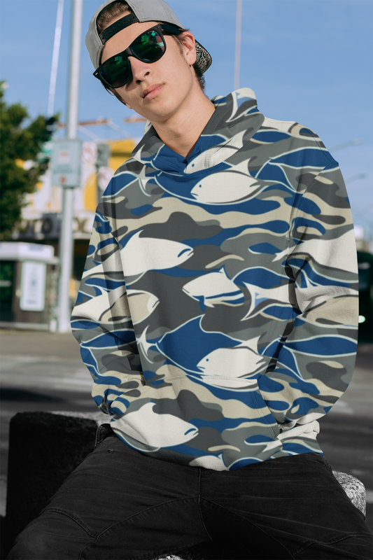 Big Fish Camo Hoodie