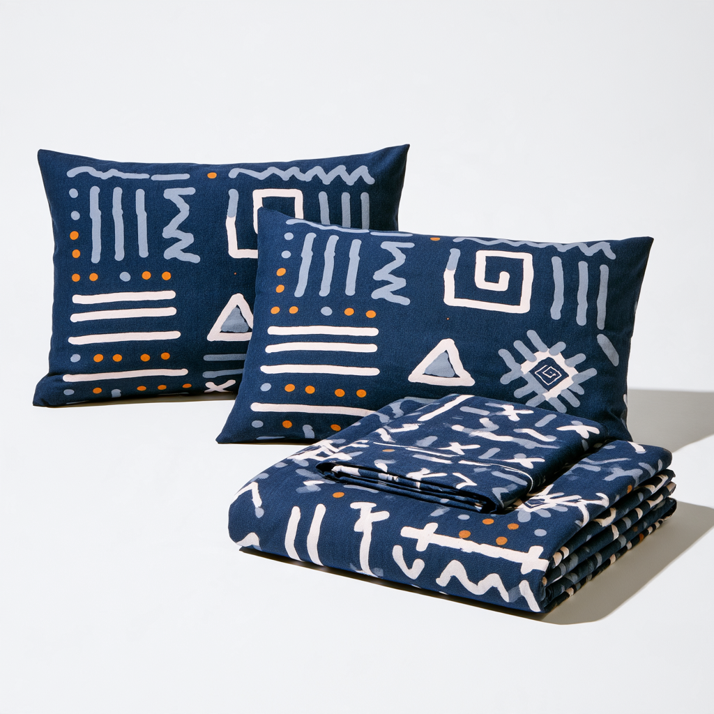 Asante Print Pillow | Falmouth Harbor Light