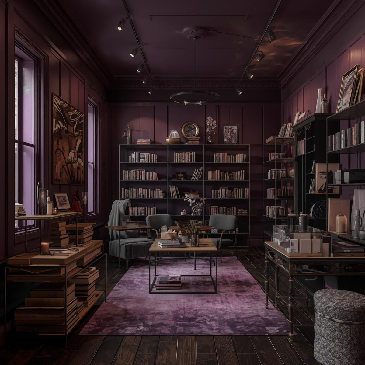 Poets Nightfall Sensory Moodboard-Single