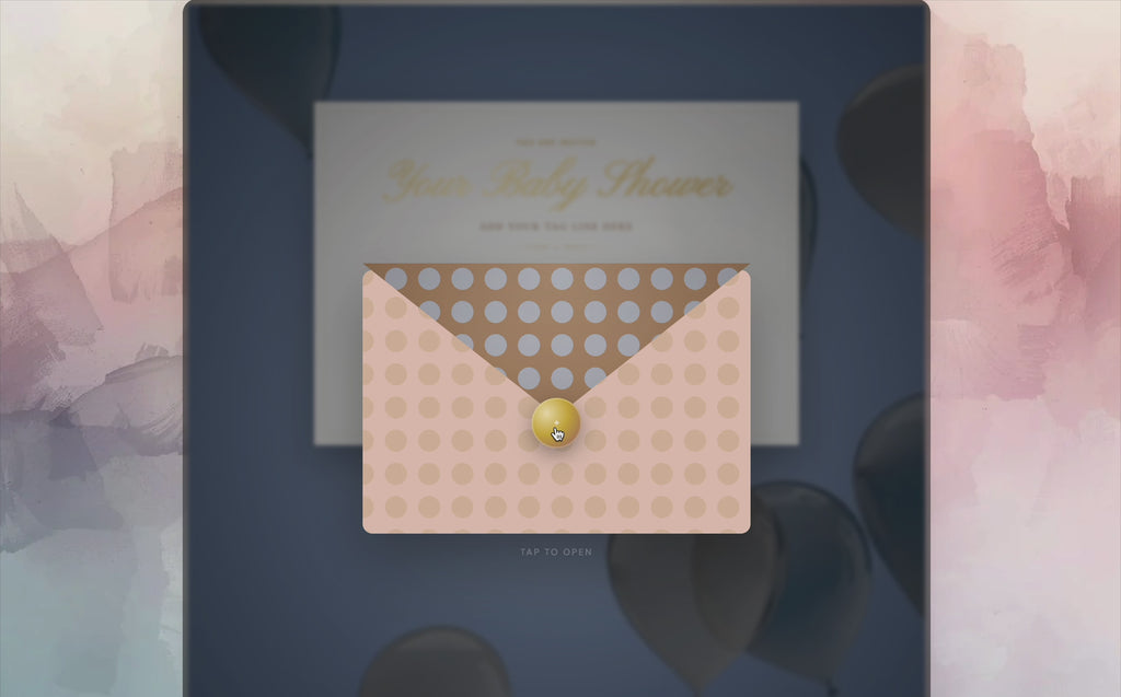 Polka Dot Birthday Party Invitation — Editable Digital & Printable Template