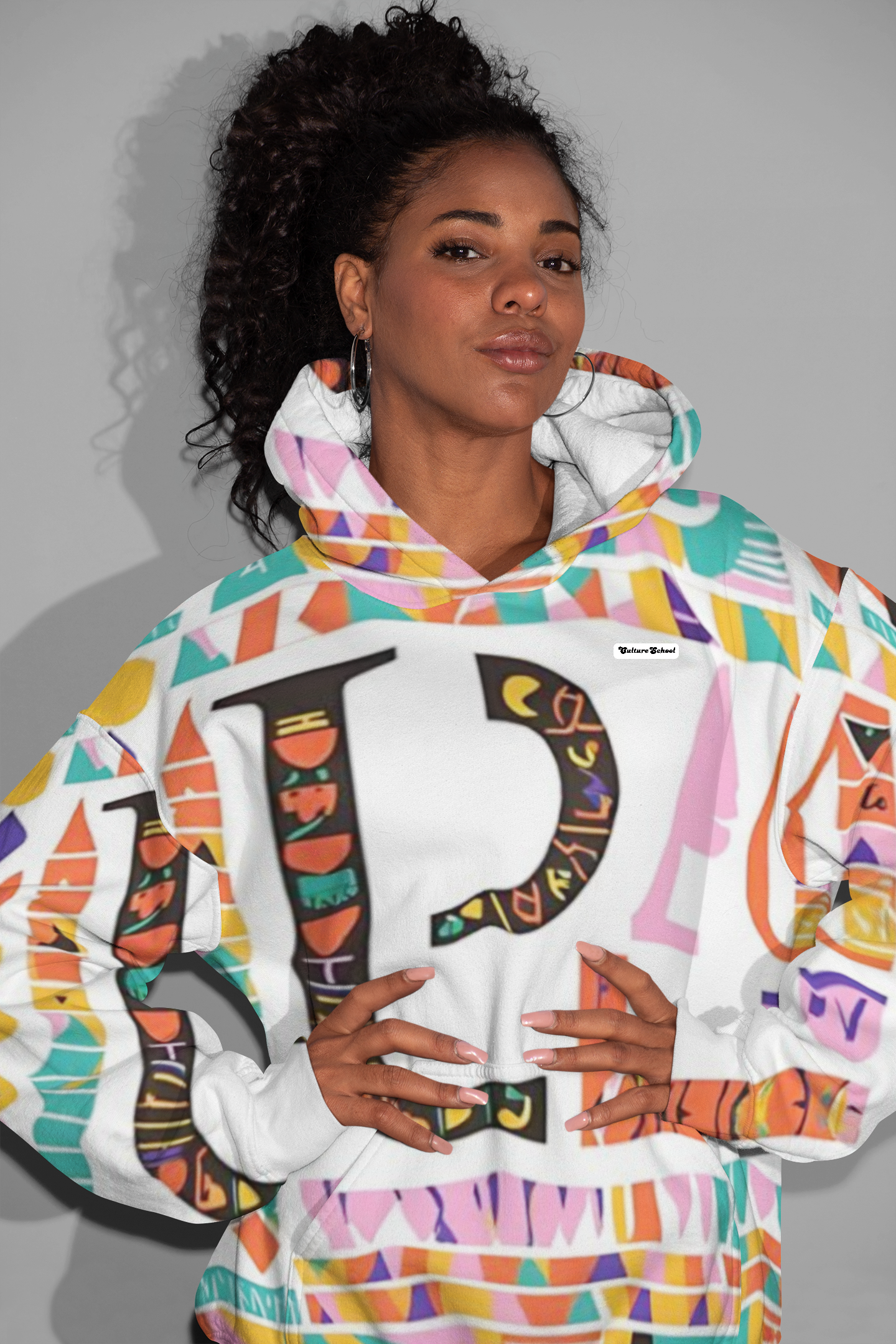 Swahili Abstract Hoodie